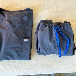 Figs Men’s Jogger Scrubs - CHARCOAL